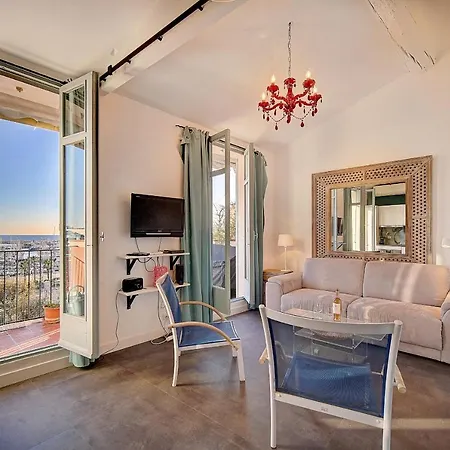 Apartment Exceptionnel 3 Pieces Avec Terrasse Vue Sur Vieux Port Centre L! A2b195 *