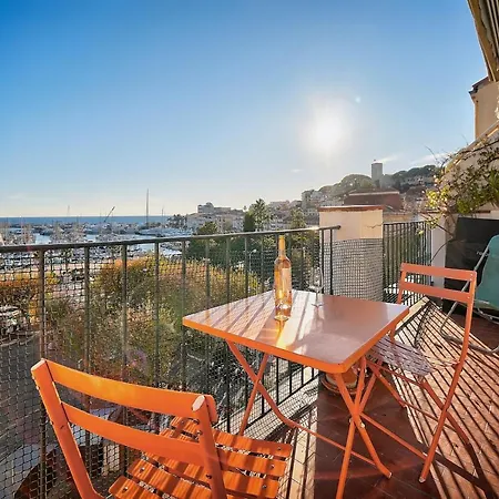 Exceptionnel 3 Pieces Avec Terrasse Vue Sur Vieux Port Centre L! A2b195 Cannes